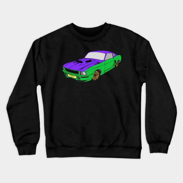 Vintage Race Car Crewneck Sweatshirt by alexwestshop